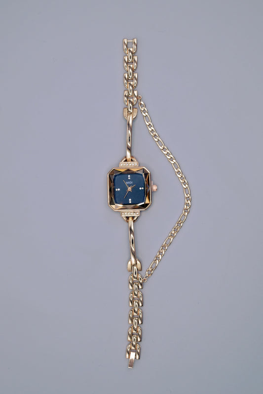 ELEGANT DOUBLE CHAIN STYLISH LADIES WRIST WATCH ✨🤩